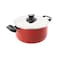Tefal Tempo Flame Casserole With Lid Red 26cm