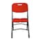 Mintra Metal Folding Chair - Orange