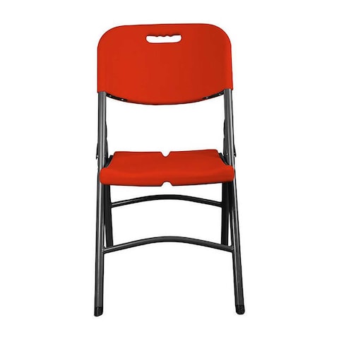Mintra Metal Folding Chair - Orange