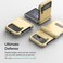 VRS Design Terra Guard Modern [Hinge Protection] designed for Samsung Galaxy Z Flip 3 5G case cover (2021) - Lemonade