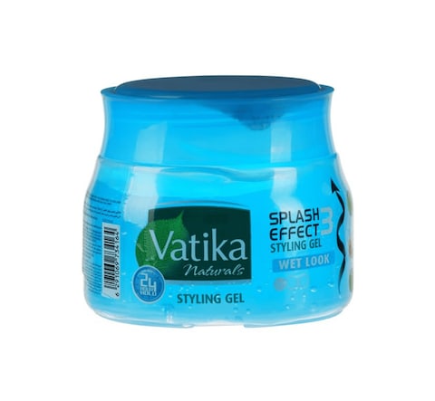 Buy Vatika Splash Effect 3 Wet Look Styling Gel 500ml in Saudi Arabia