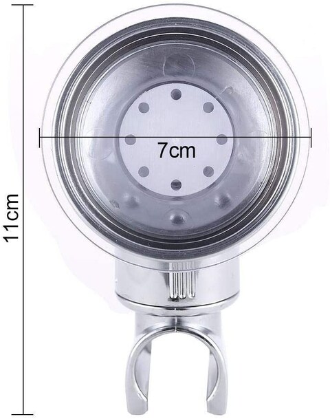 Generic Bathroom Adjustable Shower Head Holder Rack Bracket Suction Cup Shower Holder Wall Mounted Shower Holder Bathroom Accessory