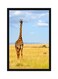 Spoil Your Wall Giraffe Poster With Frame Blue/Yellow/Black 40x55cm