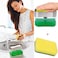 Generic 2-In-1 Sponge Rack Soap Dispenser Soap Dispenser And Sponge Caddy 13 Ounces