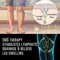 ULTIMAX EMS Leg Reshaping Foot Massager, Relaxes Your Feet for Home and Office Use, Folding Portable Feet Massage Machine,9 Intensity Levels