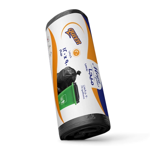 Queen Garbage Bags Roll - 90 x 120 Cm - 20 Bags