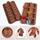 8 Cavity Diamond Heart Shape Silicone Chocolate Moulds 3D Love Diamond Wax Melt Moulds,Silicone Mould for Handmade DIY Cake Chocolate Jelly Ice Cube