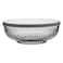 Lav Tokyo Bowl With Lid 1500ml - Clear Glass White Lid