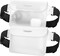 Spigen Aqua Shield Waterproof Pouch Bag A620, Dry Bag With Adjustable Waist Strap For Beach Swimming Fishing Camping Canoeing Hiking Kayaking Paddle Boarding &amp; Boating - Snow White (2 Pack)