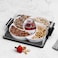 Royalford Square Acrylic Candy Tray, Beautiful Centrepiece, RF10340 - 5 Compartment Design With Transparent Lid - Appetizers Food Tray For Dried Fruits, Nuts, Candies, Fruits, Salad
