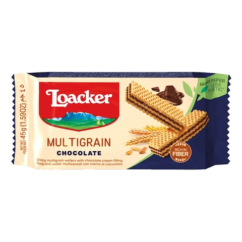 Loacker Multigrain Chocolate Wafer 45g