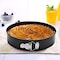 ECVV Nonstick Round Clip Bake Pan, Black, 28 Cm