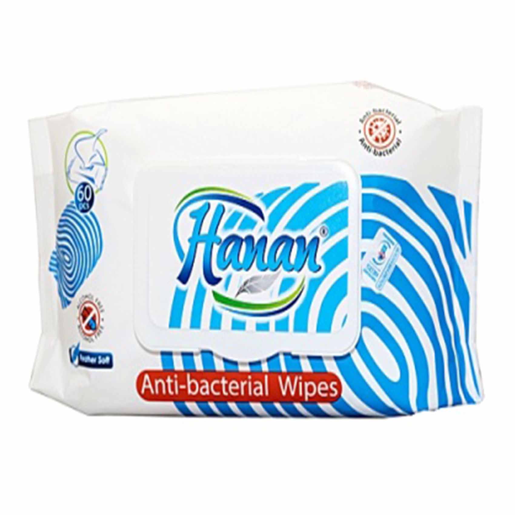 Hanan Antibacterial Wipes 84&#39;s