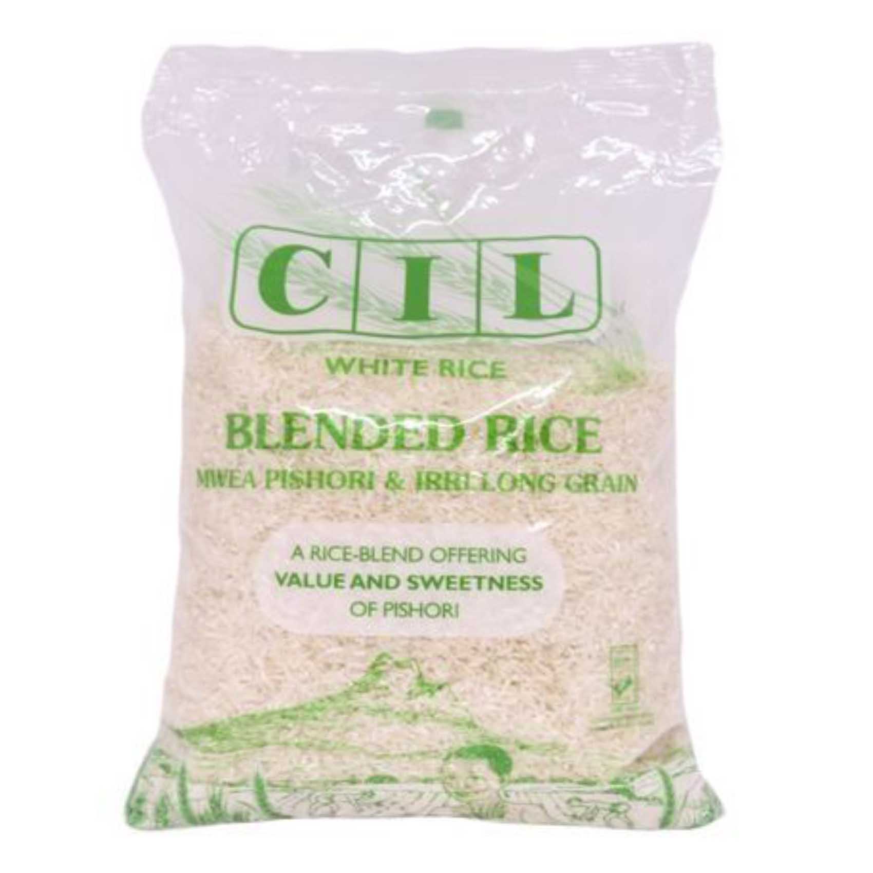 CIL Long Grain Blended White Rice 2Kg