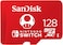 Sandisk 128GB MicroSDXC Card, Licensed For Nintendo Switch - SDSQXAO-128G-GNCZN