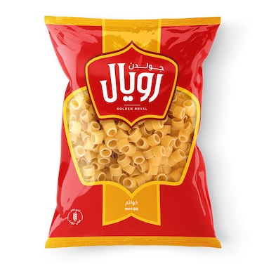 جولدن رويال مكرونة حلقات - 375 جرام