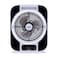 Geepas Rechargeable Fan 12 Inch Black/White