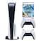 Sony PlayStation 5 Console With Polyphony Horizon Video Game And DualSense Controller Multicolour