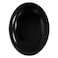 LUMINARC DIWALI OVAL DISH BLACK