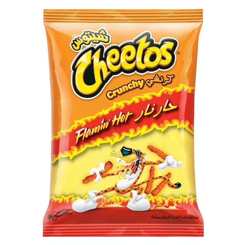 Cheetos Crunchy Flamming Hot Corn Snacks 25G