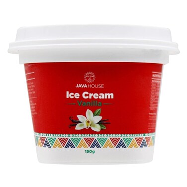 Java House Vanilla Ice Cream 150g