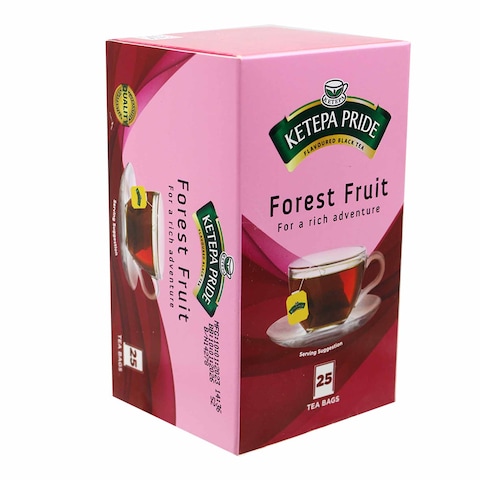 Ketepa Pride Forest Fruit Tea Bags 2g x 25 Pieces