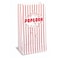 Unique- 10pcs Paper Popcorn Bags 10inx5.25inx3.25in