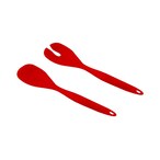 Buy M-Design Salad Spoon Set - 2 Pieces - Red in Egypt