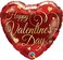 Valentines Classic Script 18 inch Balloon IF
