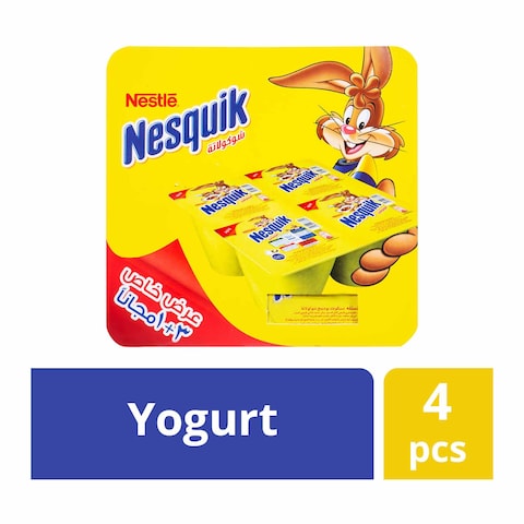 Nesquik Chocolate Pudding - 100 gram - 4 Count