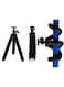 Ecostconnection - Universal Tripod Flexible Mount For iPhone Black