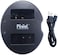 DMK POWER LP-E17 Double USB Charger TC-USB 2 for Canon M3 750D 760D Kiss X8i T6i T6s etc Camera