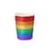 Rainbow Fringe Party Cups