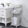 Generic Dirty Clothes Basket Bathroom Storage Toy Living Room Storage Bedroom Kitchen Storage
