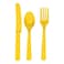 Amscan 24 Knives Yellow Sunshine