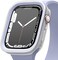 Elago Duo for Apple Watch Series 8/7 (41mm), Series 6/SE/5/4 (40mm) cover case - Clear Purple