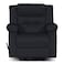 In House Velvet Classic Recliner Chair - Dark Grey - NZ30