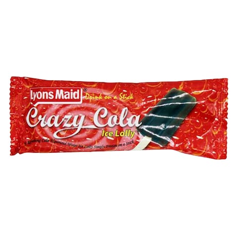 Lyons Maid Crazy Cola Lolly Ice Cream Stick 55ml
