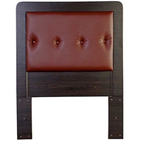 King Koil New York 6 Head Board KKNY06BCR2 Black Cherry Red 100cm