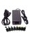 Universal Laptop Power adapter Charger Set Black