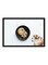Spoil Your Wall Cookie Poster With Frame White/Black/Beige 55x40cm