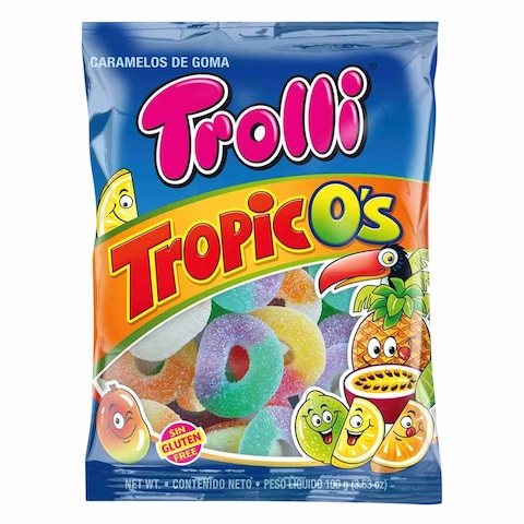 Trolli Tropic O&#39;s Gummies 100g