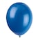 12" Pack of 10 Blue Balloons