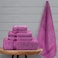 Comfy 550 GSM Set of 6 100% Cotton Towel Set - Purple
