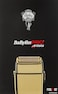 Babyliss Pro Cordless Metal Dual Foil Shaver, Full Metal Housing, Perfect Tool For Extra Close Shave, Perfect Daily Grooming Tool For Men, Gold