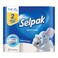 Selpak 3 Ply Toilet Paper White 8 Rolls