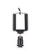 Generic - Adjustable Phone Holder Mini Tripod Ball Head Black