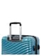 Biggdesign Lightweight Moods Up Carry On Luggage With Spinner Wheel And Lock System Steel Blue 28-Inch