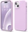 elago Liquid Silicone for iPhone 15 case cover Full Body Protection, Shockproof, Slim, Anti-Scratch Soft Microfiber Lining - Light Lilac