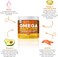 Ready Pet Go! Omega 3 For Dogs, Dog Shedding, Skin Allergy, Itch Relief, Mange And Hot Spots Treatment, Epa &amp; Dha, Natural Joint Supplement For Dogs, Heart And Brain Health, 90 Fish Oil Soft Chews